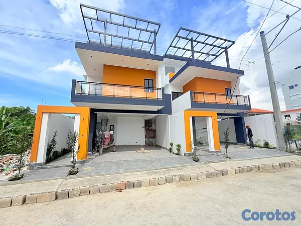 casas - venta de casa nueva en la autopista de san isidro prado oriental Santo Domingo  2