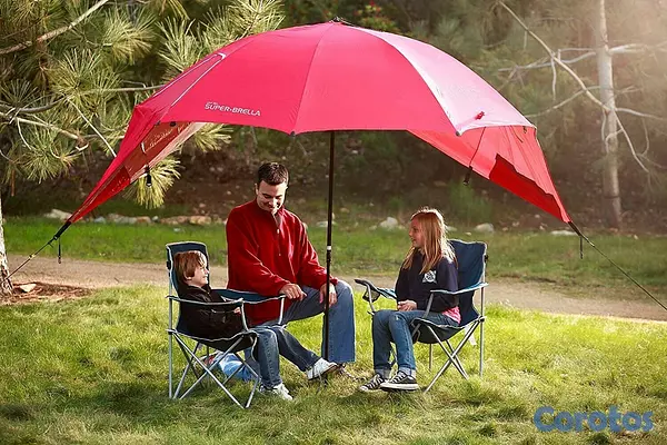 herramientas, jardines y exterior - Sombrilla Carpa Playera 2.20mts Reforzada Liviana Paraguas 3