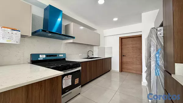 apartamentos - Apartamento en Alquiler con Línea Blanca y Terraza Privada en El Millón 5