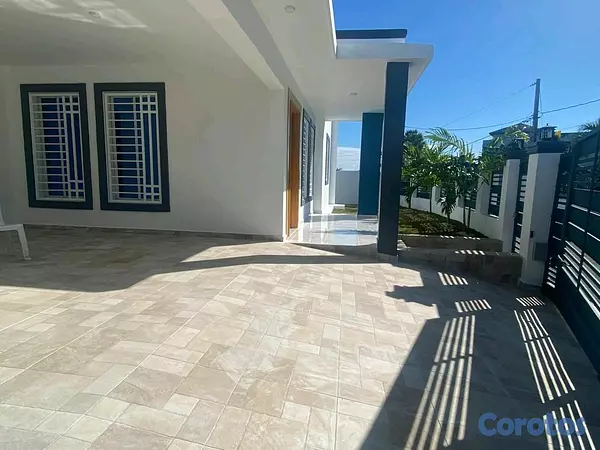 casas - casa recién terminada en un residencial muy lindo en puerto plata  2