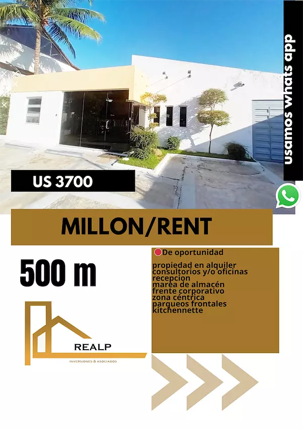 oficinas y locales comerciales - Propiedad comercial en el millon 1