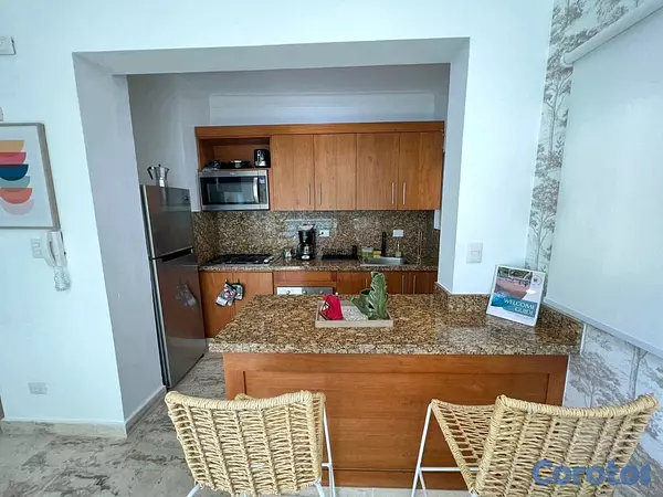 apartamentos - Fabuloso apartamento amueblado frente al mar en sosua, playa privada. 8