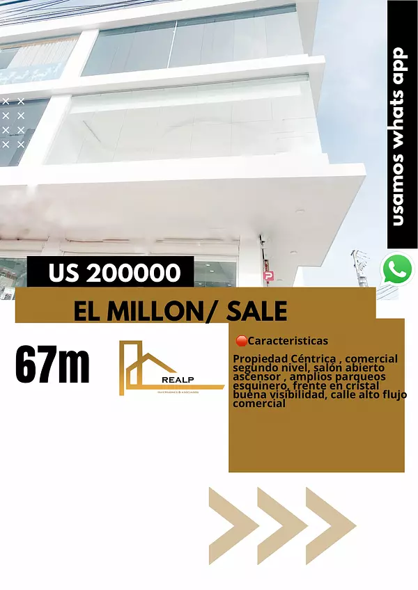 oficinas y locales comerciales - Local en venta millon 1