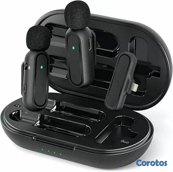 camaras y audio - Micrófono Inalámbrico Lavalier HCZ para iPhone – S 2