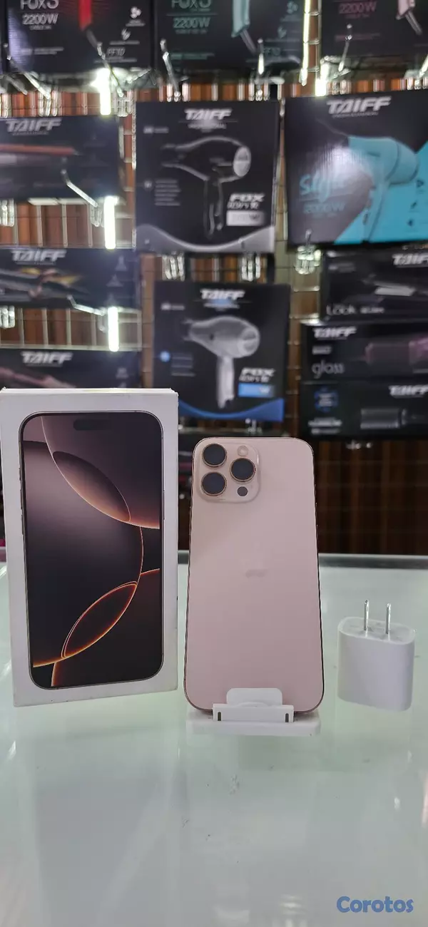 celulares y tabletas - iPhone 16 Pro Max 256GB Desert Desbloqueado Clean 2
