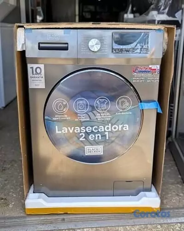 electrodomesticos - LAVASECA 2 EN 1 BLACK+DECKER DE 35 LIBRA NUEVA EN OFERTA #NUEVA
