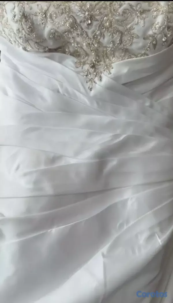 ropa para mujer - Vestido de novia como nuevo una sola postura 3
