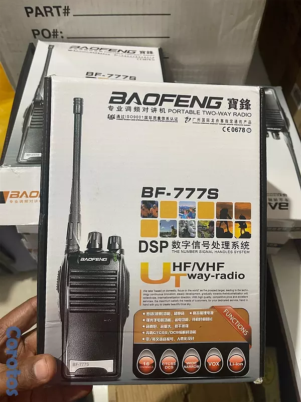 otros electronicos - Radio comunicación Baofeng. Doble. Walkie-talkie. BF-777S 2