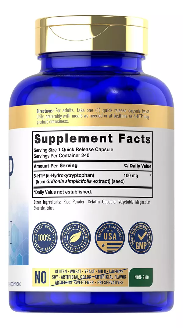 Salud y Equipamiento Médico - Carlyle 5htp | 100mg | 240 Capsulas 2