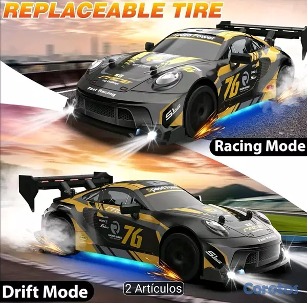 juguetes - Carro drift 4WD de control remoto 5
