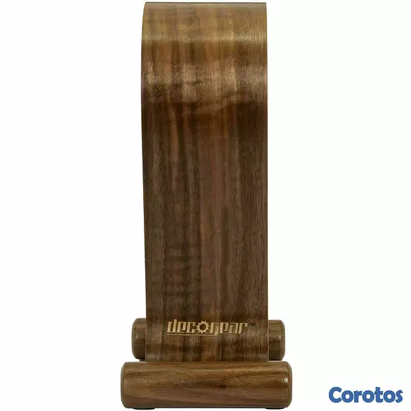 decoración y accesorios - Stand Soporte de madera para auriculares 4