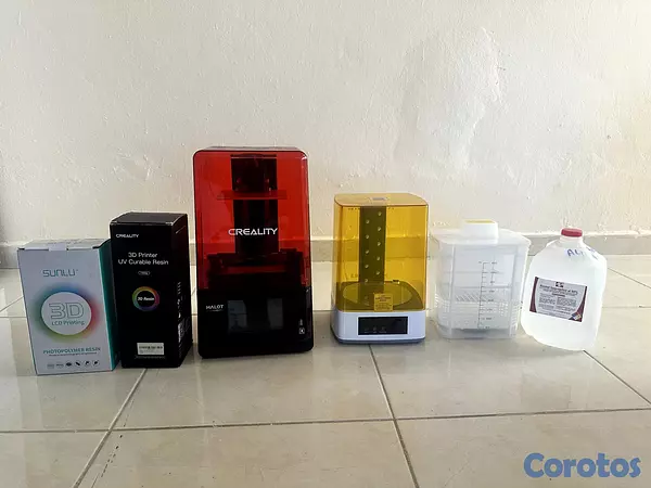 otros electronicos - Kit Completo de Impresión 3D en Resina  4