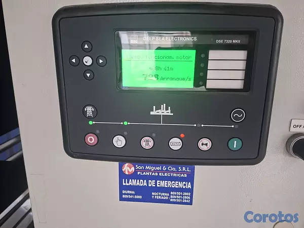 plantas e inversores - Planta Eléctrica GENMAC 44kW / 55kVA - Solo 408 Horas (Como Nueva) 13
