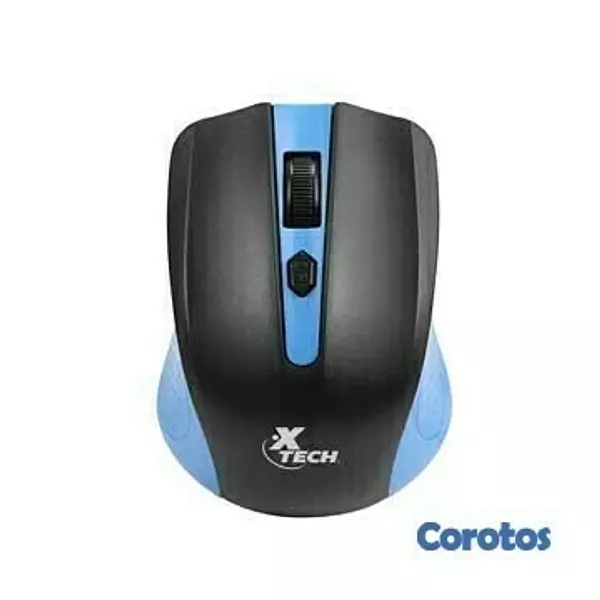 computadoras y laptops - MOUSE INALAMBRICO  XTECH GAMING WIRELESS, 1600DPI, 4 BOTONES, AZUL 2