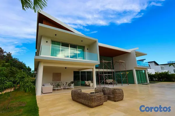 casas vacacionales y villas - Villa en venta en casa de campo la Romana  3