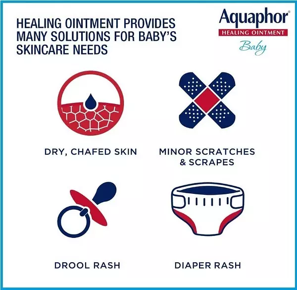 Salud y Equipamiento Médico - Aquaphor Baby Crema Antipañaliti Formula Protectora 3 Oz 5