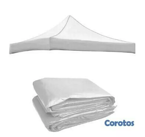 herramientas, jardines y exterior - Lona de Carpa 3x3 metros color blanca 2