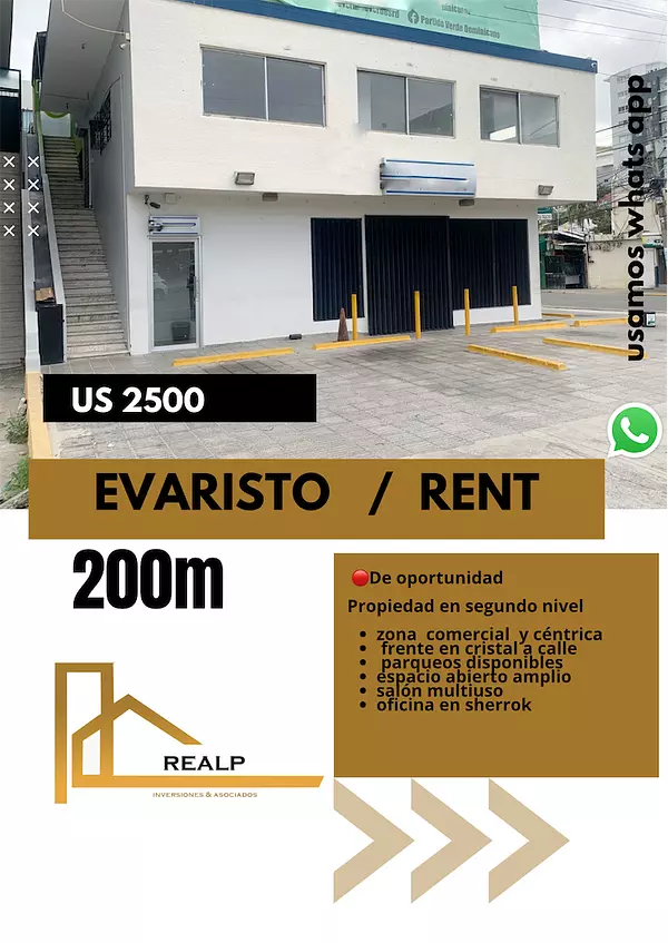 oficinas y locales comerciales - Local de 200m en evaristo