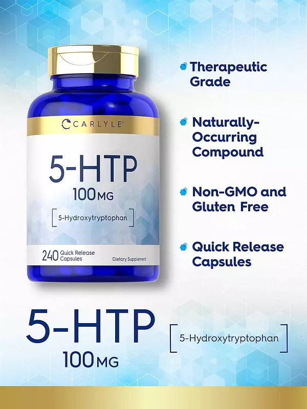 Salud y Equipamiento Médico - Carlyle 5htp | 100mg | 240 Capsulas 3