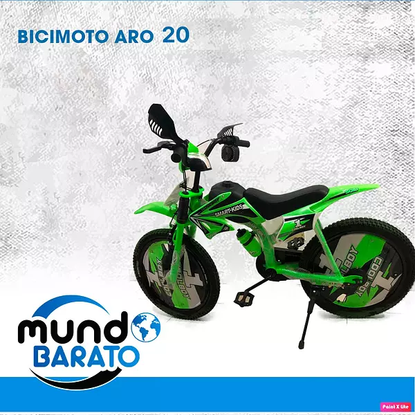 bicicletas y accesorios - Bicicleta Tipo Moto Cross Bicimoto Aro 20 1