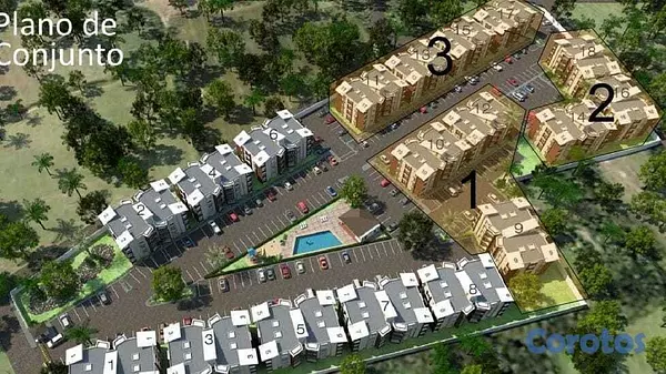 apartamentos - Apartamento Listo en Venta, Gurabo, Santiago. 5