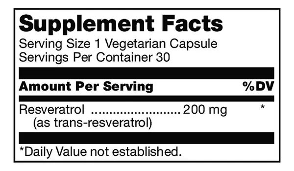 Salud y Equipamiento Médico - Douglas Resveratrol 30 cápsulas 2