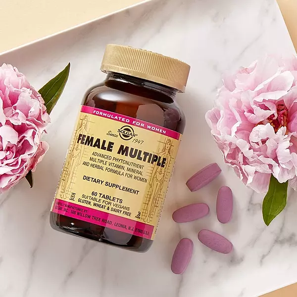 Salud y Equipamiento Médico - Multivitaminas Mujeres Solgar Female Multiple 120 Tab 5