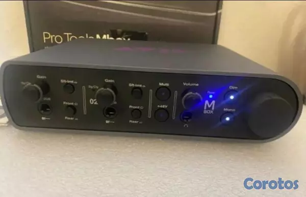camaras y audio - interfaz Mbox3 2