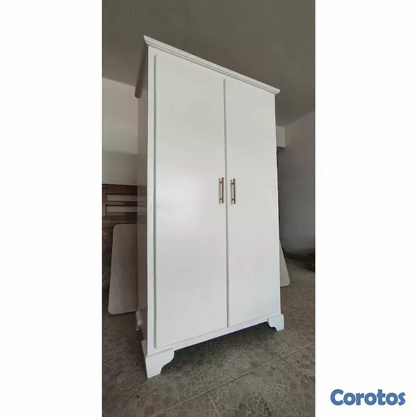 muebles y colchones - Armario blanco para ropa  4