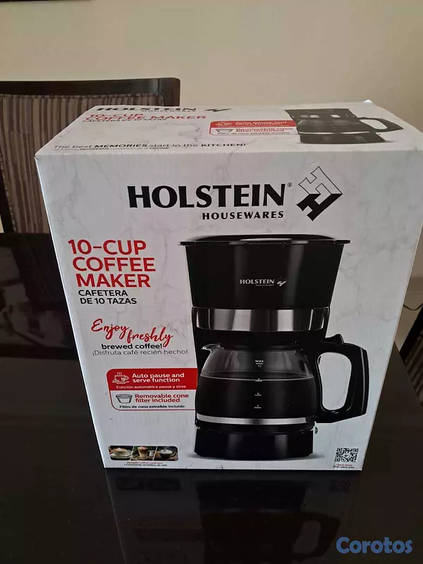 cocina - CAFETERA ELECTRICA DE 10 TAZAS 1