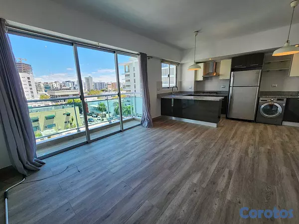 apartamentos - Apartamento en alquiler en piantini de una habitac 10