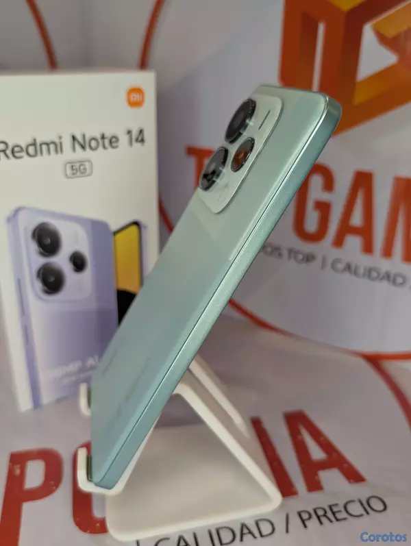 celulares y tabletas - REDMI NOTE 14 5G, 8GB RAM 256GB ROM  9
