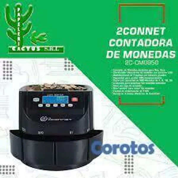 electrodomesticos - CONTADOR DE MONEDAS 2CONNECT (DP12913) 2