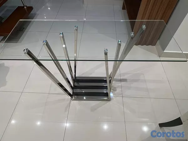 decoración y accesorios - Hermosa repisa de Cristal  3
