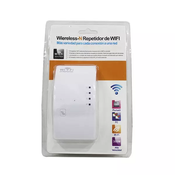 accesorios para electronica - Repetidor Wifi Alto Alcance. Amplificador De Señal Waifai 2