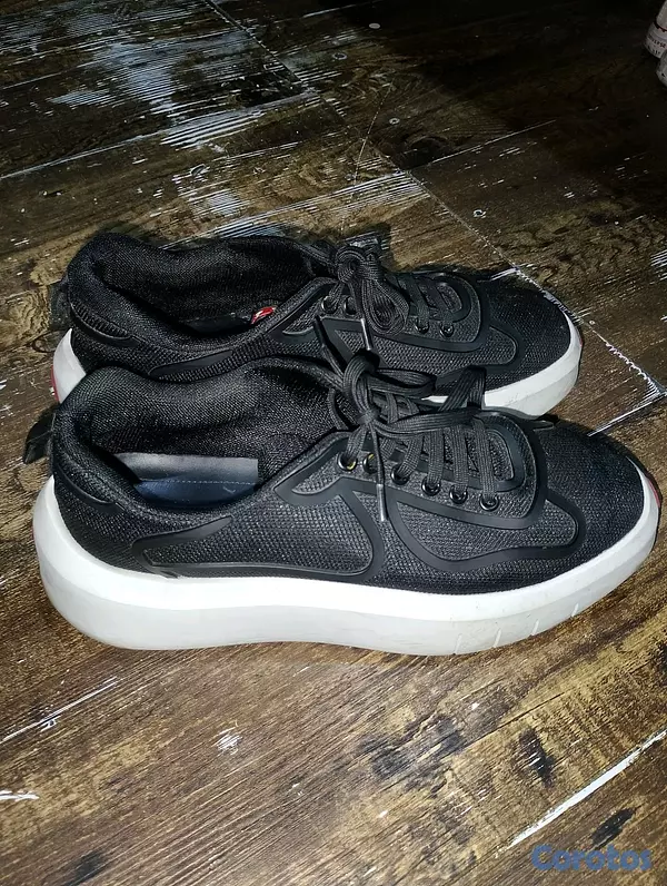 zapatos para hombre - tenis Prada size 9,en muy buena condicion 3
