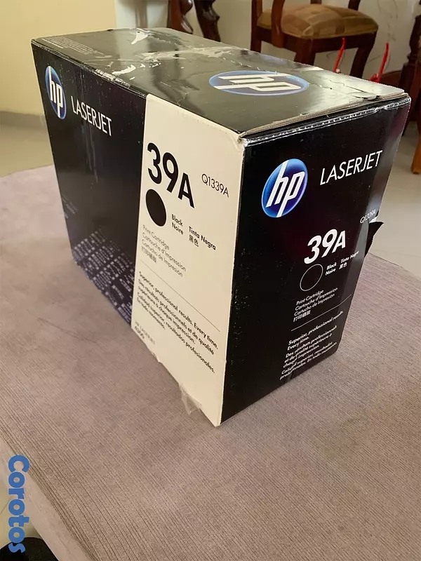 impresoras y scanners - Tóner para impresora hp LaserJet 4300 original negro 39 A(Q1339A)OpenBox  1