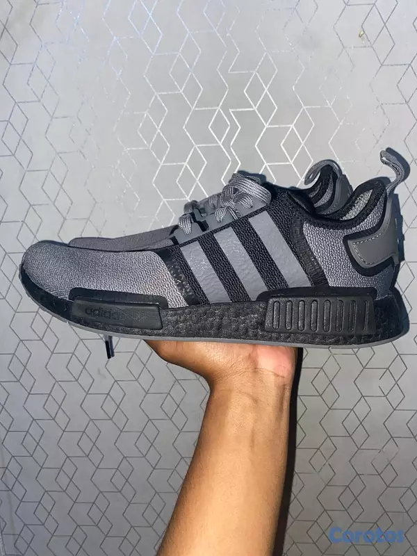 zapatos para hombre - Tenis Adidas NMD originales – gris/negro, totalmen 1