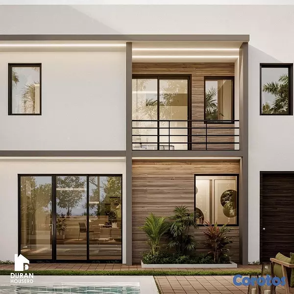 casas - venta de casa con piscina en la autopista de san isidro Santo Domingo este  5