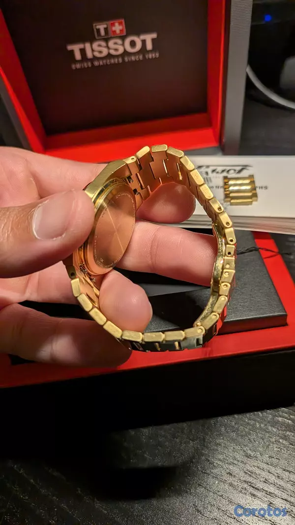 joyas, relojes y accesorios - Tissot PRX Quartz 35 mm Gold 2