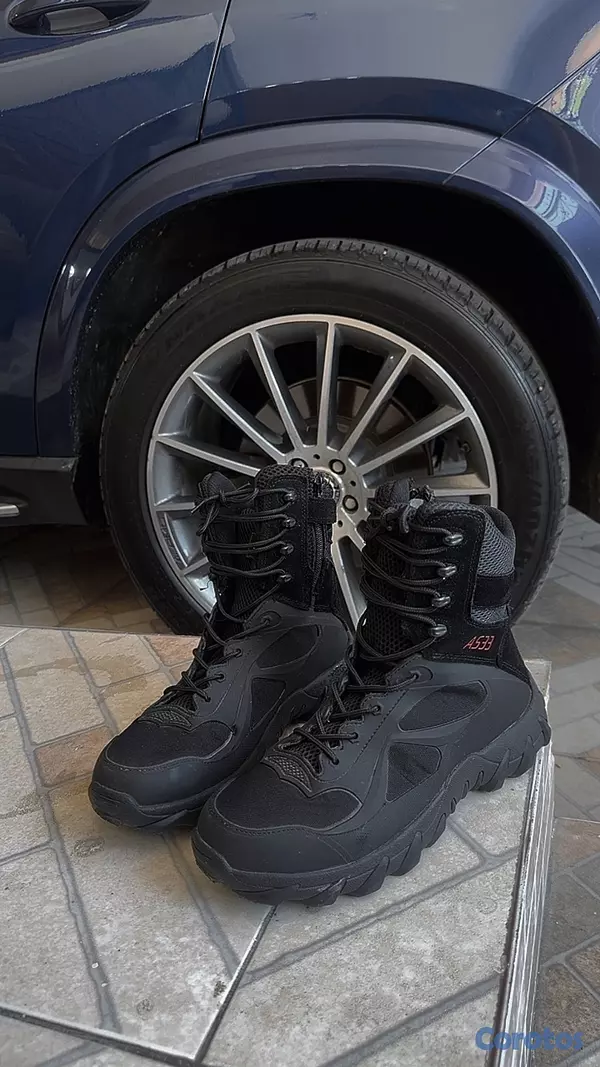 zapatos unisex - Botas Militares tipo tenis  2