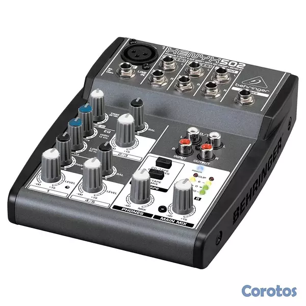 camaras y audio - MEZCLADORA BEHRINGER XENYX 502 2