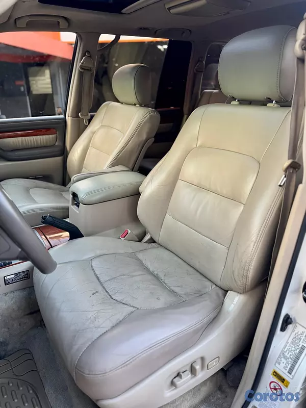 jeepetas y camionetas - LEXUS LX 470 BLANCA 2003 5