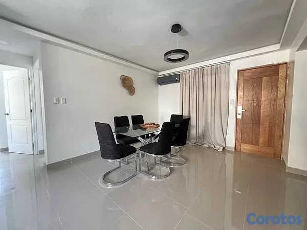 apartamentos - apartamento en alquiler amueblado ensanche Julieta  4
