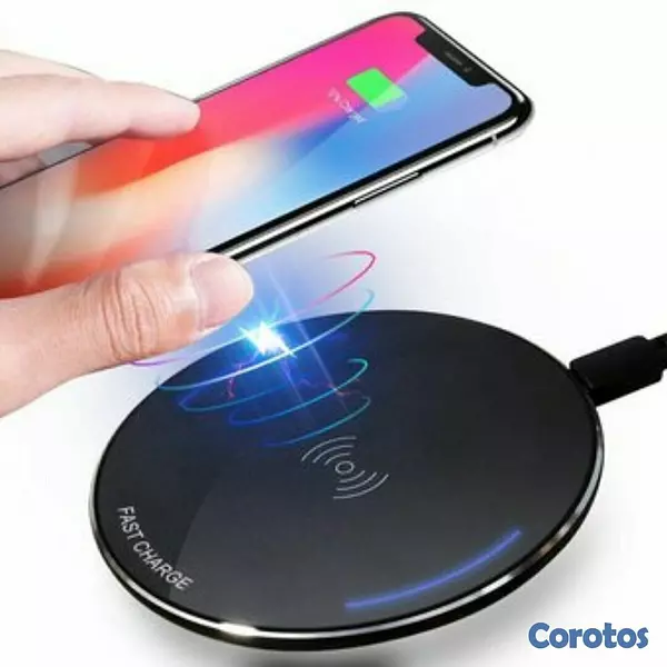 celulares y tabletas - CARGADOR INALAMBRICO KLIPX HALO,CIRCULAR, 10 WATTS,CERTIFICACIÓN QI,PARA CELULAR 2