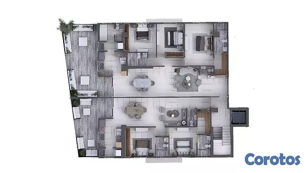 penthouses - penthouse en el Millon con plan de pago  6