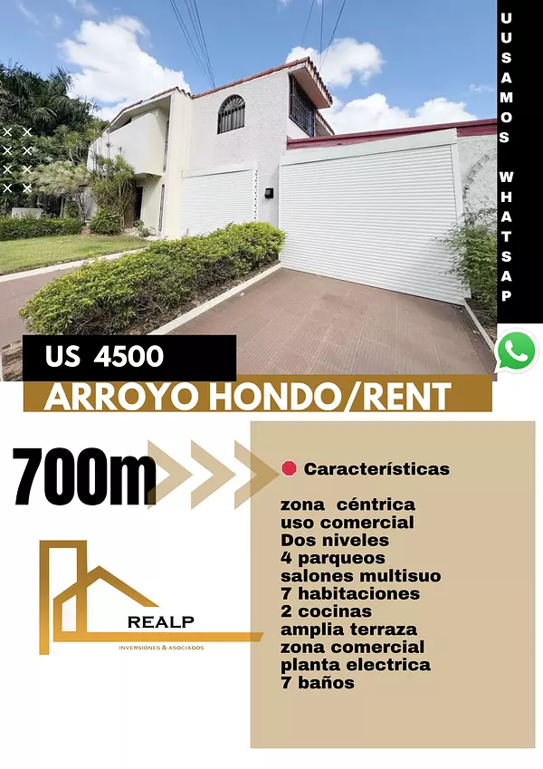 casas - Propiedad comercial en Arroyo hondo Viejo 1