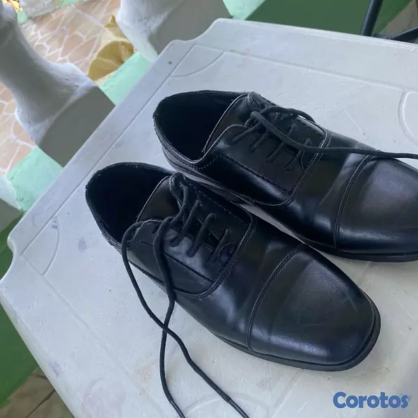 ropa y zapatos - zapatos para niño negro 2