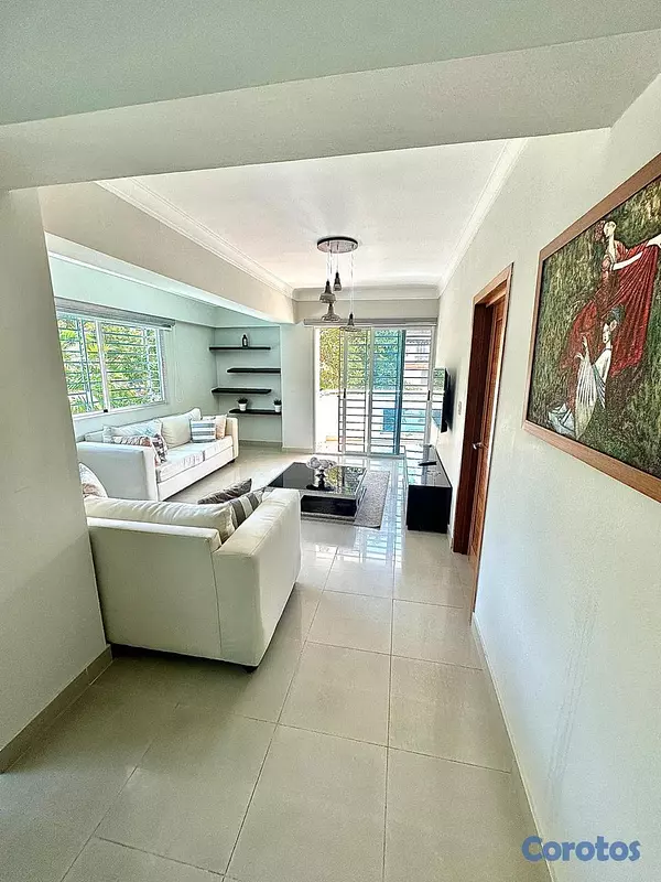 apartamentos - Apartamento en alquiler amueblado, Naco! 3