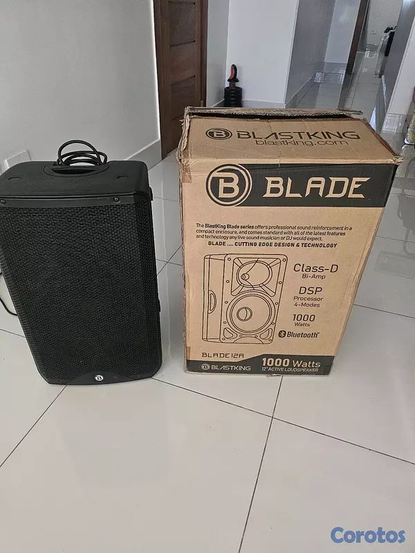 electrodomesticos - Bocina blaskintg 12' blade 1100wattss  2